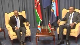 President Uhuru Kenyatta meets Kabila