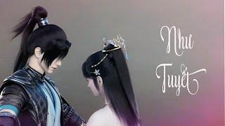 Vietsub  Như Tuyết - Lưu Vân Linh OST Thương Nguyệt  Nghịch Thiên Tà Thần