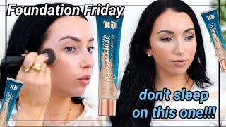 THIS SURPRISED ME *new* Urban Decay Hydromaniac Glowy Tinted Hydrator Foundation Review