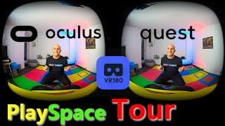 VR 180° - In the PlaySpace Episode 1 My PlaySpace Tour **PLEASE read description**
