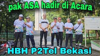 IMAM-2570. PAK ASA BERKENAN HADIR DI ACARA SENAM PERDANA P2TEL BEKASI DAN HBH DI HUTAN KOTA BEKASI.