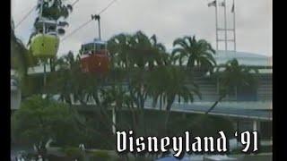 Disneyland trip 1991 Featuring Skyway Gondola PeopleMover and more