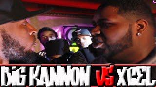 BIG KANNON VS XCEL RAP BATTLE - RBE