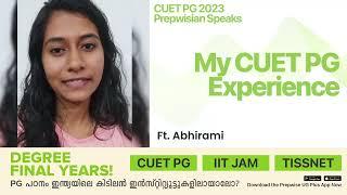 UG+ Student Speaks  CUET PG 2023 Batch  Abhirami  LAQP01  Keralas #1 CUET Coaching  Prepwise