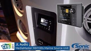 JL Audio MediaMaster MM100S Marine Source Unit  CES 2017