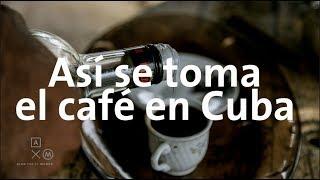 This is how you drink coffee in Cuba  Alan por el mundo Cuba # 3