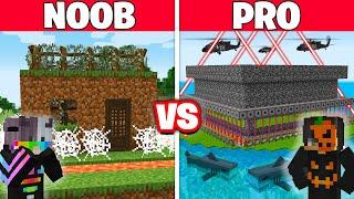 NOOB vs PRO EN GÜVENLİKLİ EV YAPI KAPIŞMASI - Minecraft