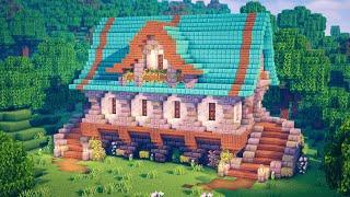 Minecraft  How to Build a Storage House