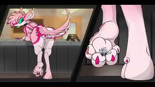 1st upload giant furry feet crush