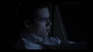 Stiles and Peter in the car 1