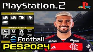 EFOOTBALL PES 2024 PS2 ISO ATUALIZADO DOWNLOAD