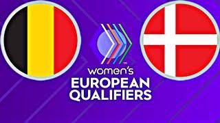 Belgium 0-3 Denmark  Womens European Qualifiers