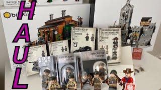 Haul Time Custom lego brickmania sets and minifigures & Bricklink sets