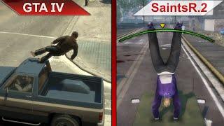 THE BIG COMPARISON 2  GTA IV vs. Saints Row 2  PC  ULTRA