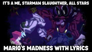 Its-A-Me Starman Slaughter & All Stars WITH LYRICS  Marios Madness V2 Cover  Synth V Cover