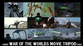 Every War of the Worlds Tripod Ever  TV and a Movie Adaptations HG Wells 2023 Updated