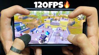 Finally 120 FPS‼️ IPHONE 13 PRO   HANDCAM PUBG Mobile️