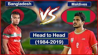 Bangladesh vs Maldives Head to Head All Football Matches Results 1984 to 2023