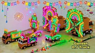 New Ganesh Chaturthi Gauri Navratri Durga DJ Light Radha Krishna  Kaali DJ Trolley Mini DJ Truck