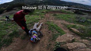 The Gnarliest Crash Ever Last riding of 2022 I sent my biggest drop