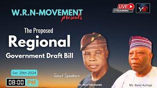 Review of the Proposed Regional Government Draft Bill LIVE with Dr. Fapounda