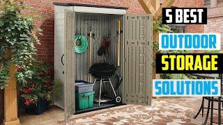  TOP 5 Best Outdoor Storage Solutions of 2023  TOP 5 Best Outdoor Storage Solutions of 2023