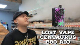 Another Amazing Vape Made My L.V LOST VAPE B80 Aio Kit  Vape Review