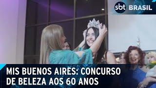 Aos 60 anos modelo argentina pode virar candidata ao Miss Universo  SBT Brasil 250424