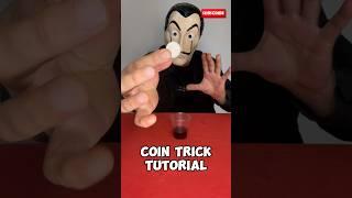 SIMPLE COIN TRICK TUTORIAL 🪄 #tricks #magic #trending #magician #viral #viralvideo #tutorial