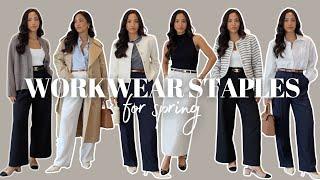 WORKWEAR STAPLES FOR SPRING  15 MINIMAL & CHIC OFFICE OUTFITS LOOKBOOK
