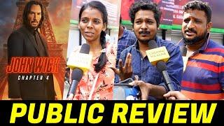 John Wick Chapter 4 Public Review  Keanu Reeves  John Wick 4 Review  CW