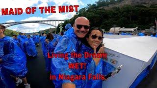 mostly raw footage MAID OF THE MIST  NIAGARA FALLS GETTING WET TONS OF FUN