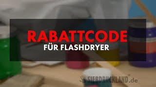 20% RABATT für FLASHDRYERZWISCHENTROCKNER