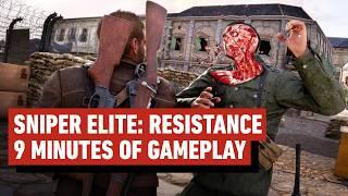 9 Minutes of Sniper Elite Resistance Gameplay