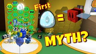 Guaranteed Mythic Bee from First Diamond Egg - Hack or Myth