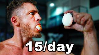 Eating 15 Eggs Everyday made me Jacked Here’s Why