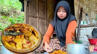 CANTIK ALAMI GADIS DESA SUKABUMI Masak Semur Jengkol Bikin Ngiler  Indonesian Girl Rural Life