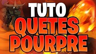 TUTO QUETES POURPRE COMPLET  FREE KAMAS 