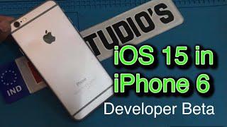 iOS 15 developer Beta in iPhone 6  ASMR  HD  RK Studio’s