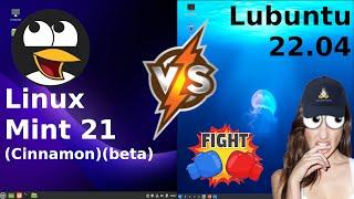 Linux Mint 21 vs Lubuntu 22.04