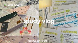 study vlog biologia with a.craft