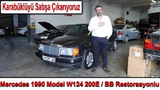 Mercedes 1990 Model W124 200E  BB Restorasyonlu - Karabüklüyü Satışa Çıkarıyoruz