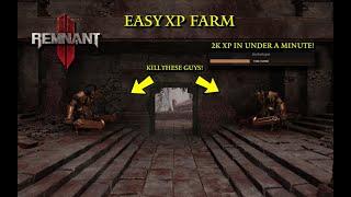 Remnant 2 FAST & EASY XP FARM  Earn 2K XP In Under A Minute