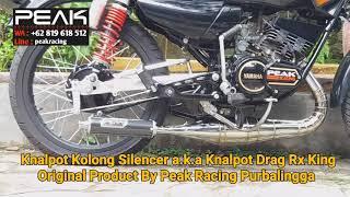 Knalpot Kolong Knalpot Drag Knalpot Noguchi Rx King Chrome Carbon BUKAN Telo 3v3