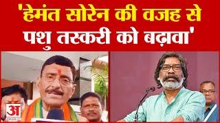 Sanjay Seth हेमंत सोरेन की वजह से पशु तस्करी को बढ़ावा  Jharkhand News  Hemant Soren