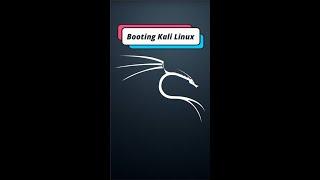 Kali Linux Booting 1 Minute Series Coders Hub  #kalilinux #linux #hacking #ethicalhacking #Shorts