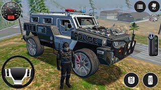 4x4 Zırhlı Polis Arabası Oyunu - Police Driving Sim 2024 - Polis Oyunu   Android Gameplay