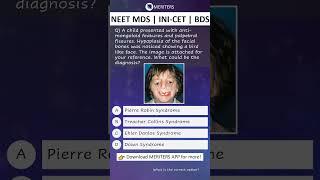 NEET MDS  INI-CET MDS  PSC  BDS - Most Important Questions  #neetmds2025 #mdsprep