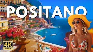 Italy Most Beautiful Places  Walking Tour in POSITANO Amalfi Coast 4k