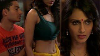 Niyati Joshi Removing saree  HOT Scene in Savdhan India सावधान इंडिया Episode